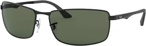 Vista 2 de Ray-Ban Gafas de sol rectangulares de metal RB3498 para hombre