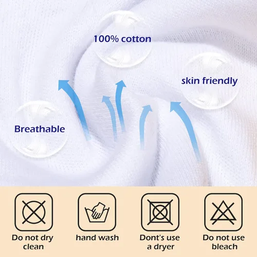 Vista 4 de BIG ELEPHANT Potty Training Underwear - 10 Pack, 100% Cotton Absorbent Unisex Toddler Pee Pants for Boys Girls