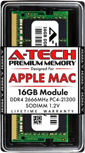 Vista 8 de A-Tech 8 GB de RAM para Apple iMac y Mac mini (2018, 2019 y 2020) DDR4 2666 MHz SODIMM PC4-21300 / PC4-21333 260-Pin SO-DIMM Actualización