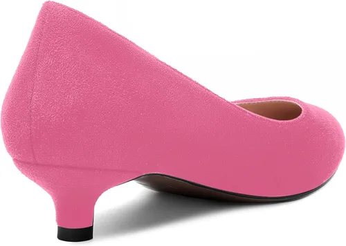 Vista 5 de MOVINSTEPS Zapatos de tacón bajo para mujer con puntera redonda y puntera redonda de 1.5 pulgadas
