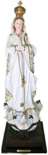 Vista 2 de Figura religiosa de Virgen de Fátima de 30.0 in (30.0 in)