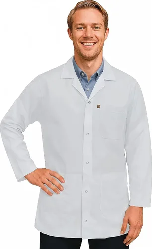 Vista 11 de ESD Jacket with Snap Cuff - Level 3 Certified Anti-Static Smock - Lightweight Protective Workwear for Electronics & Labs