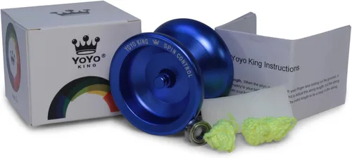 Vista 5 de Spin Control Metal Professional YoYo (azul)