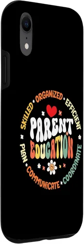 Vista 3 de iPhone XR Parent Education Educator Appreciation Week Back to School Case