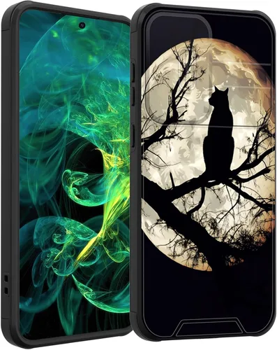 Vista 312 de Funda para Galaxy A16 5G con cubierta para cámara deslizante, resistente de doble capa, híbrida, a prueba de golpes, funda protectora resistente
