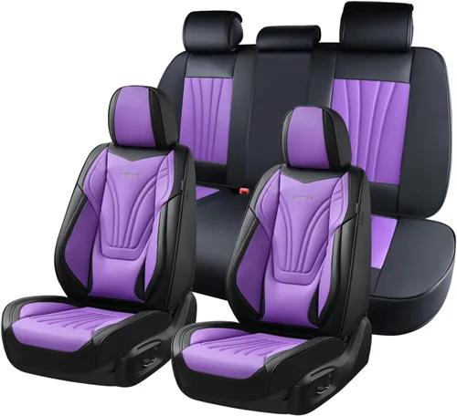 Vista 29 de Coverado - Fundas impermeables para asientos de coche, fundas delanteras para asientos de coche, 2 en 1, fundas protectoras para asientos de coche