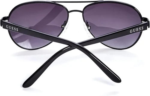 Vista 3 de Guess Factory Boy 's tintado Aviator anteojos de sol