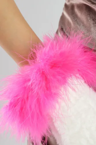 Vista 52 de Sahabowi Guantes de cuero para clima frío Manopla de lana cálida de invierno para mujeres