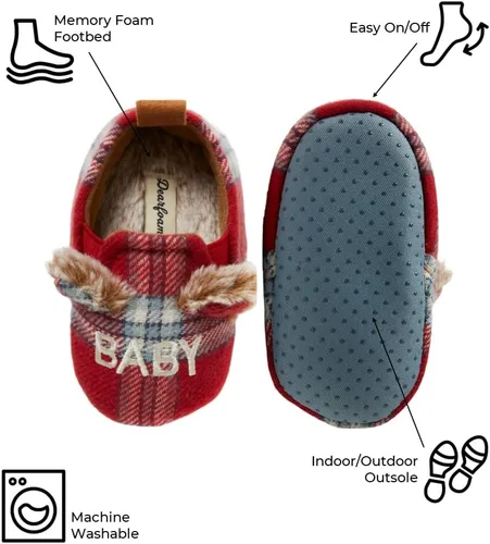 Vista 7 de Pantuflas unisex para niños Dearfoams