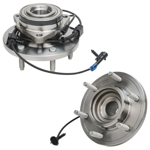 Vista 13 de Detroit Axle - Bujes de rodamiento de rueda delantera 4WD para Toyota 4Runner FJ Cruiser Tacoma Lexus GX460 GX470, rodamientos de rueda de repuesto