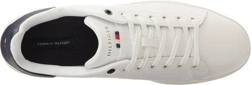 Vista 5 de Tommy Hilfiger Tenis Liston para hombre, BlancoAzul marino 185