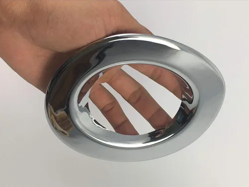 Vista 6 de 2 unids ABS cromo luz delantera niebla lámpara marco cubierta de ajuste decorativo reemplazo para Nissan marzo micra 2010-2012