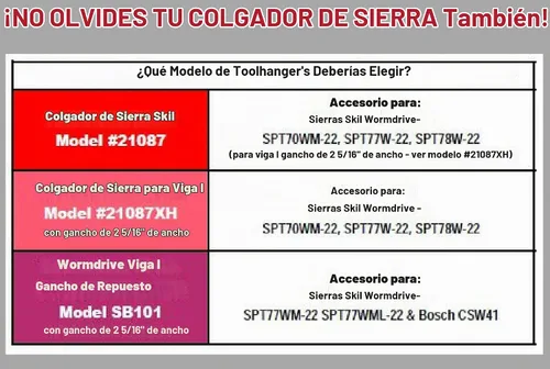 Vista 5 de Soporte para colgar herramientas.