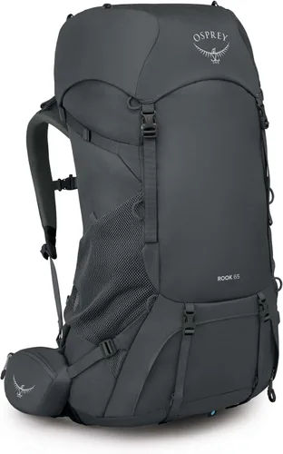 Vista 17 de Osprey Rook 50L Mochila de mochilero para hombre, Astology Azul/Blue Flame