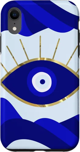 Vista 24 de Funda para iPhone 13 Pro Max Lava All Seeing Blue Evil Eye