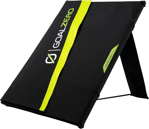 Vista 6 de Goal Zero Nomad - Panel solar de 200 W, cargador plegable de panel solar con soporte, alimentación de panel solar portátil