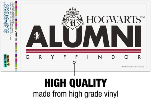 Vista 3 de Harry Potter Gryffindor Alumni - Adhesivo para ventana de coche