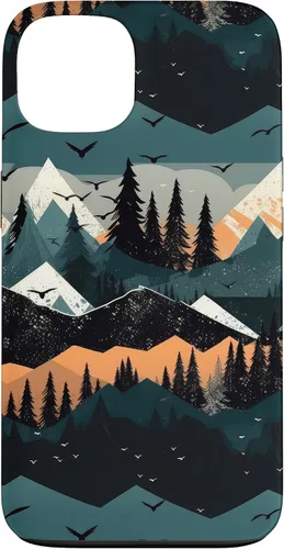 Vista 7 de iPhone 16 Abstract Outdoor Landscape Aesthetic Mountain Case