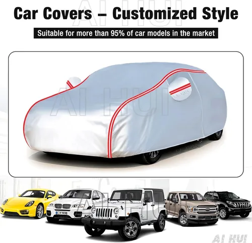 Vista 7 de Funda impermeable para automóvil, compatible con Toyota Supra MK5 (2020-2023), funda impermeable para todo tipo de clima, cubierta exterior completa