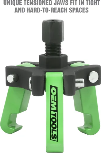 Vista 3 de OEMTOOLS 25090 Kit de extractor de equilibrador armónico, extractor ajustable de 3 mandíbulas que se adapta a la mayoría de vehículos de modelos
