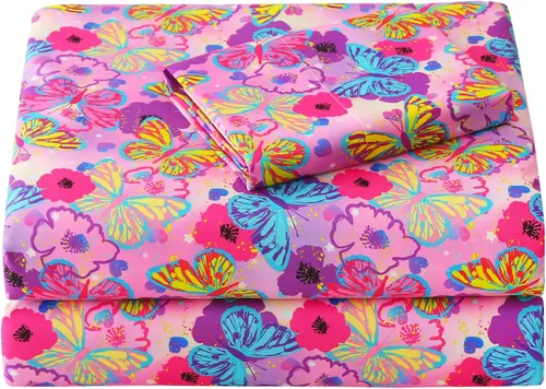 Vista 17 de Viviland 3 Pieces Boys Twin Sheets Set Kids, Baseball Printed Sheets