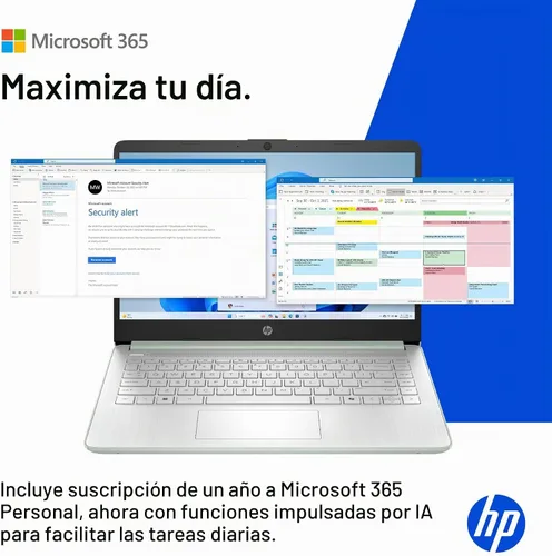 Vista 3 de HP Laptop 2026 Student Business, Copilot AI+Office 365, CPU Intel UFS