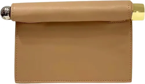 Vista 28 de Bolso de mano de noche para mujer, fiesta de boda formal 1 beige.
