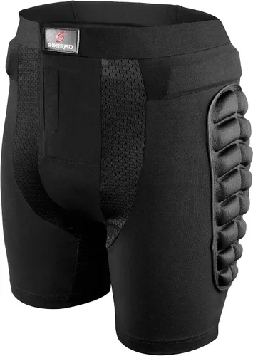 Vista 3 de Soared 3D Protección para la Cadera y el Trasero con Acolchado de EVA, Pantalones Cortos de Equipo Protector, Almohadilla de Impacto para Esquí