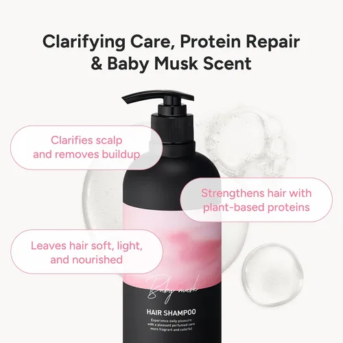 Vista 3 de Champú Coreano con Romero – Fórmula para el Cuero Cabelludo Libre de Sulfatos, Siliconas y Parabenos – Fortalece, Hidrata y Refresca el Cabello