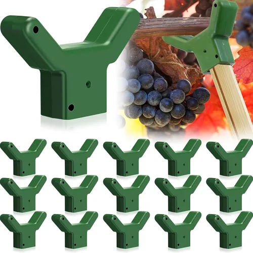 Vista 12 de Yungyan 2 soportes para árboles, soporte de plástico para ramas de frutas, soporte para árbol que evita que se rompan para viñedos, jardines