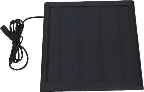 Vista 4 de Aramox Cargador de batería solar de 6 W, cargador de panel solar portátil con carga rápida inteligente 25% tasa de conversión para automóvil