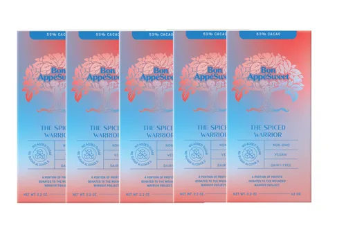 Vista 14 de Bon AppéSweet Barra de Chocolate Endulzada con Dátiles - Mejor que el Chocolate con Leche 2.2 Onzas (Pack de 3) Orgánico, Sin Azúcar Añadida