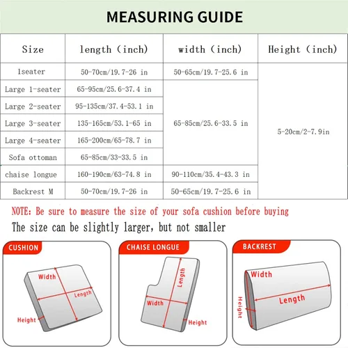 Vista 4 de Fundas de cojín de terciopelo para sofá, funda de cojín de alta elasticidad universal para sofá de 4/3/2/1 plazas, protector de muebles Beige