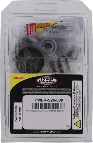 Vista 4 de Pivot Works Nuevo kit de reconstrucción de eslabones Pivot Works PWLK-S26-000 para Suzuki RM 125 1991, Suzuki RM 250 1991
