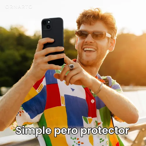 Vista 6 de ORNARTO Compatible con iPhone 14 Plus Funda 6.7, Silicona Líquida Delgada de 3 Capas Completamente Cubierta Funda de Teléfono de Goma de Gel Suave