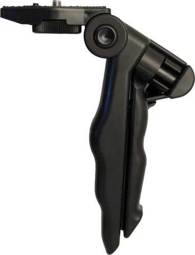 Vista 6 de Ultimaxx Mini trípode de mesa ligero y portátil de 6.5 pulgadas, agarre de pistola para cámaras DSLR y sin espejo, funciona como trípode