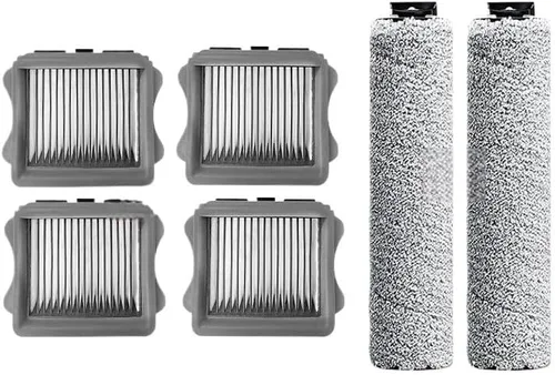 Vista 15 de Compatible with Tineco Floor One S3 iFloor 3 Roller Brush HEPA Filter Set 4