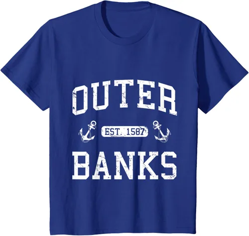 Vista 13 de Out-Banks NC North Carolina - Camiseta