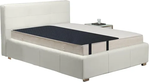 Vista 7 de Protector de colchón con cable de conexión a tierra de 15 pies, tamaño matrimonial/doble, alfombrillas transpirables para cama