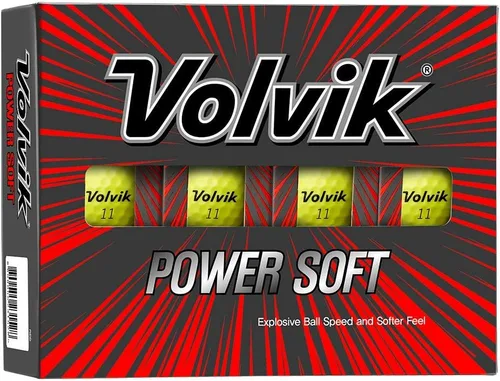Vista 6 de Volvik Pelotas de golf Power Soft Verde