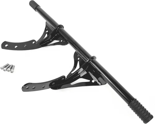 Vista 7 de Estriberas de Carretera Protector de Motor Barra Antivuelco Soporte de Protección Compatible con Harley Softail Street Bob FXBB, Low Rider FXLR