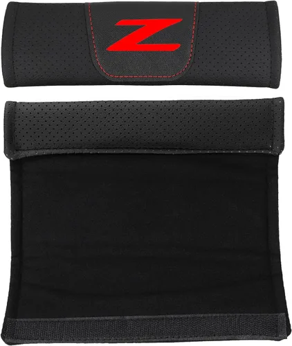 Vista 3 de 2 fundas para cinturón de seguridad de automóvil para adultos, fundas para correa de cinturón compatibles con Nissan 240ZX 280ZX 300ZX 350Z 370Z Z