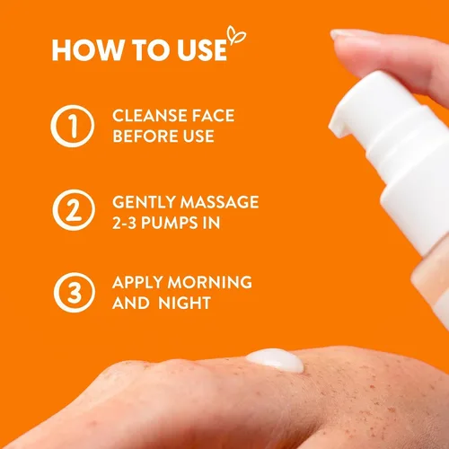 Vista 5 de By Nature Suero facial con vitamina C + colágeno, restaura y energiza la piel cansada con vitamina C, colágeno voluminoso, más cúrcuma que mejora