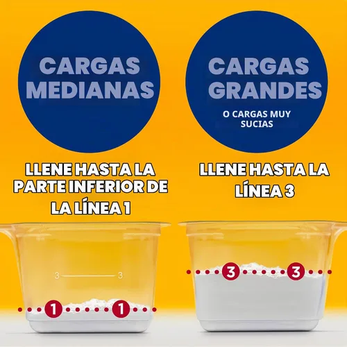 Vista 5 de Detergente en polvo para lavandería Arm & Hammer - Limpieza Alpina - 155 lavados (Paquete de 3)