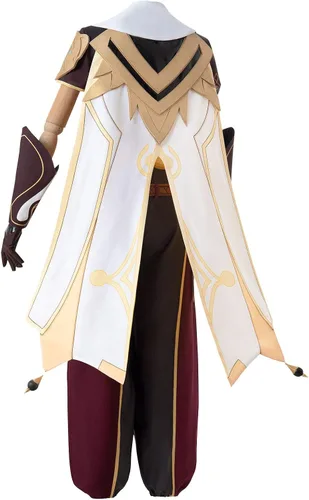 Vista 3 de Disfraz de cosplay Genshin Impact Traveler etéreo Cosplay Disfraz de Halloween Trajes