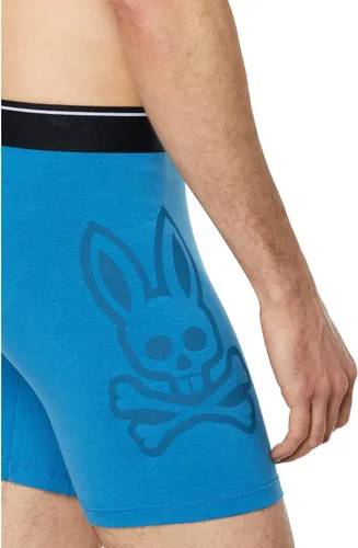Vista 3 de Psycho Bunny Calzoncillos tipo bóxer individual Yale Blue SM, Azul Yale