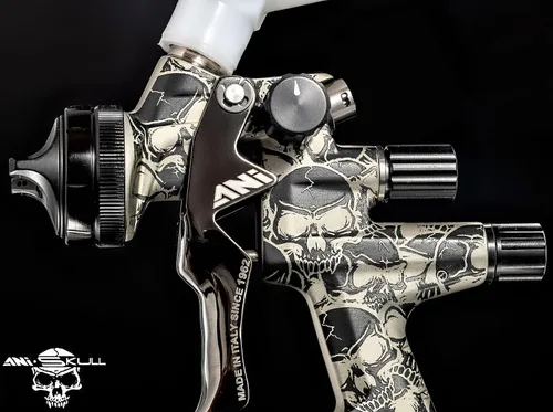 Vista 9 de Pistola pulverizadora ANi Edición limitada de cráneo 1.3mm Transparente (AH1535036A)