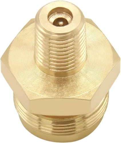 Vista 4 de Joywayus Kit de adaptador de eliminación de propano macho de 1/4 pulgada a