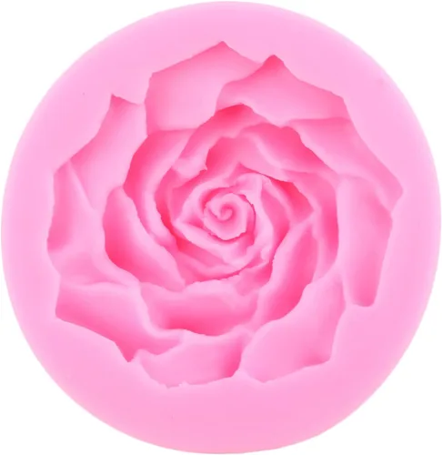 Vista 8 de Zixiang Bloom - Molde de silicona con diseño de flores de rosas 3D, para decoración de pasteles, jabón, velas, caramelos, chocolate, polimérico