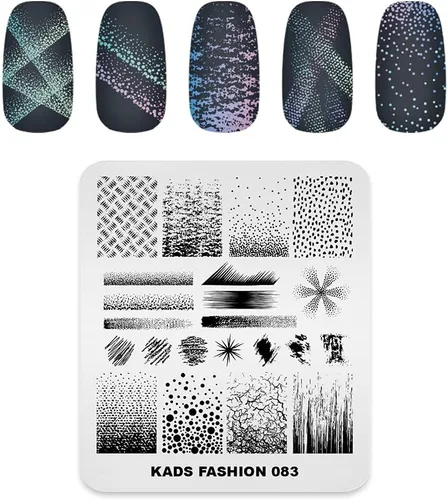 Vista 10 de Placa de estampación de uñas de acero inoxidable Plantilla de placas de uñas de esmalte de uñas estampado de estilo chino Antigüedad Imagen